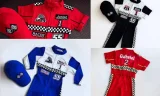 Race Car Driver Outfit for Kids (Çocuklar İçin Yarış Arabası Sürücüsü Kıyafeti) Doğum Günleri İçin En Eğlenceli Seçim